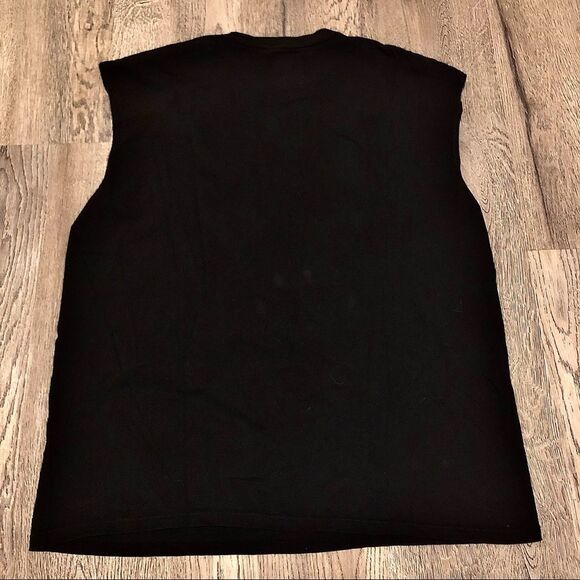 AMC The Walking Dead Sleeveless Black Skull Zombie T-Shirt Men’s XL Darrell Rick - Picture 5 of 6